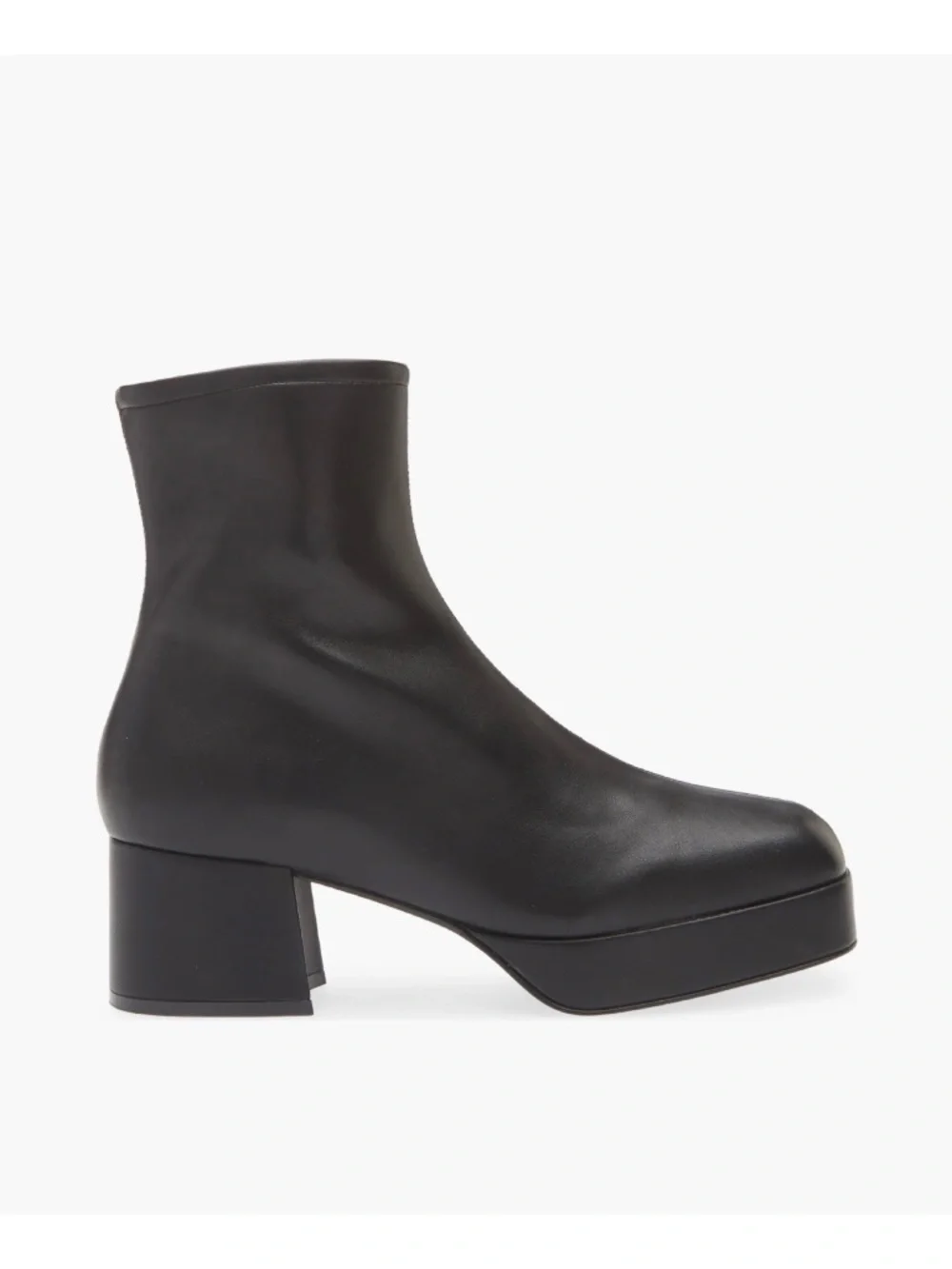 Jeffrey Campbell Capacity Platform Bootie Black Sz 8.5